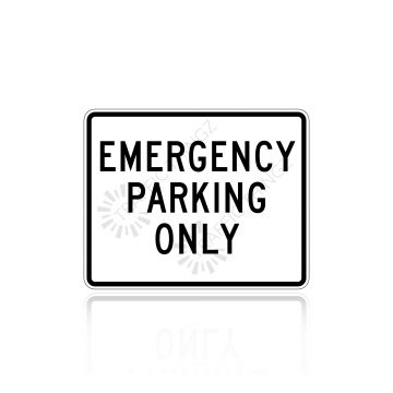 MUTCD R8-4 Emergency Parking Only